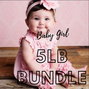 Infant Baby Girl Newborn 0-3 Month 5 lb Bundle